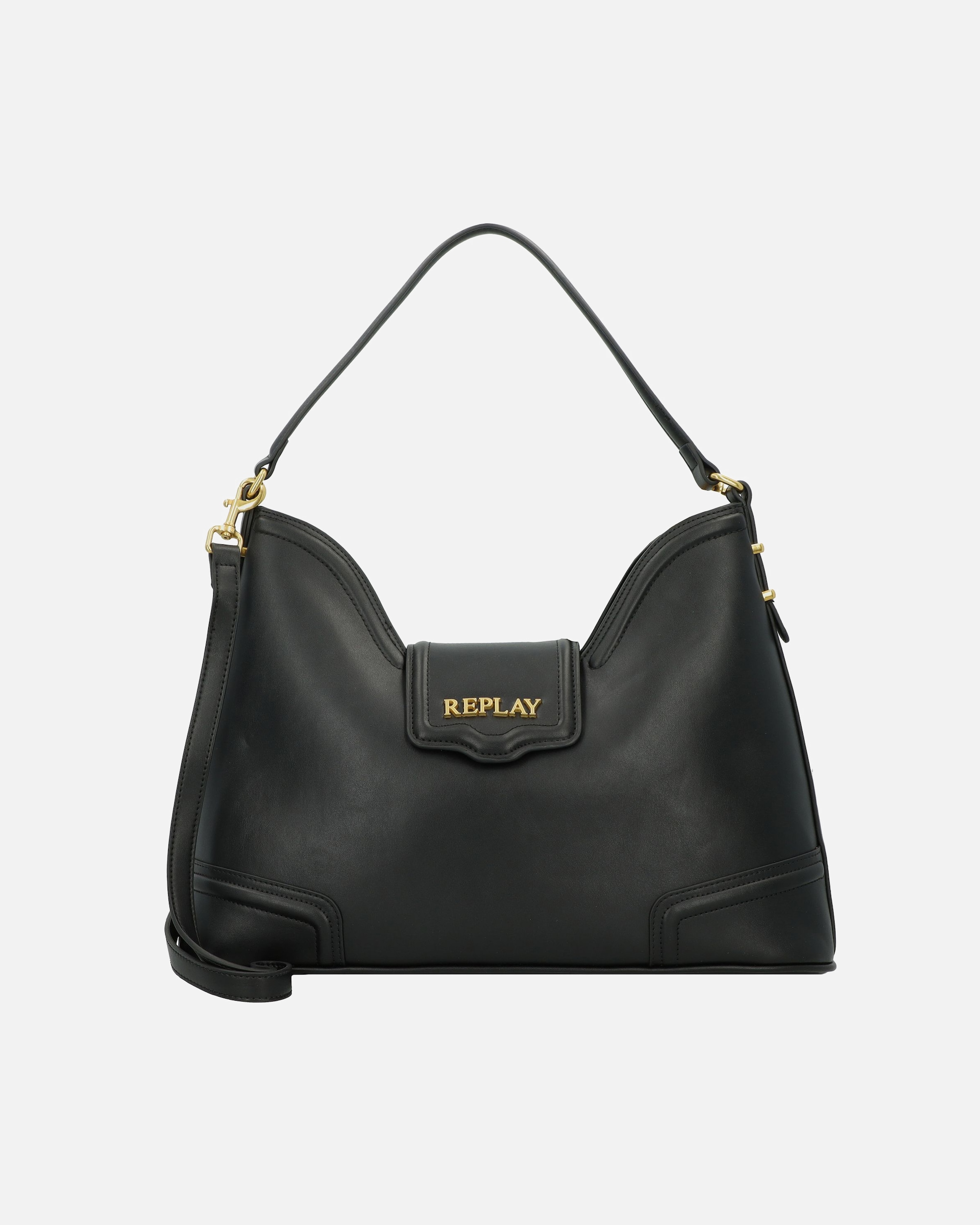 Handtasche für Weiblich Replay Schultertasche black