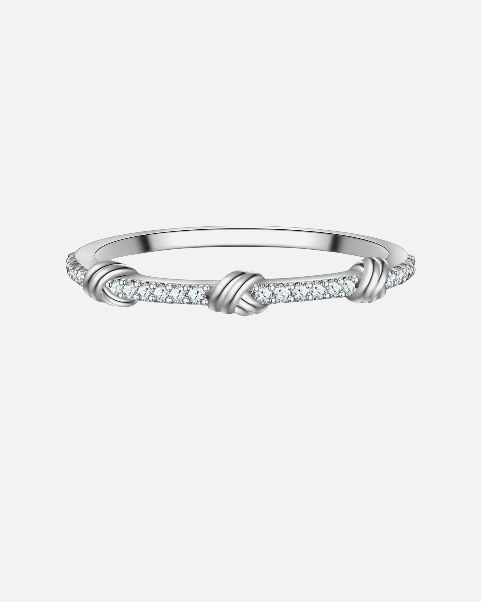 Ring für Weiblich Glanzstücke München Ring aus Sterling Silber in silber mit Zirkonia 52