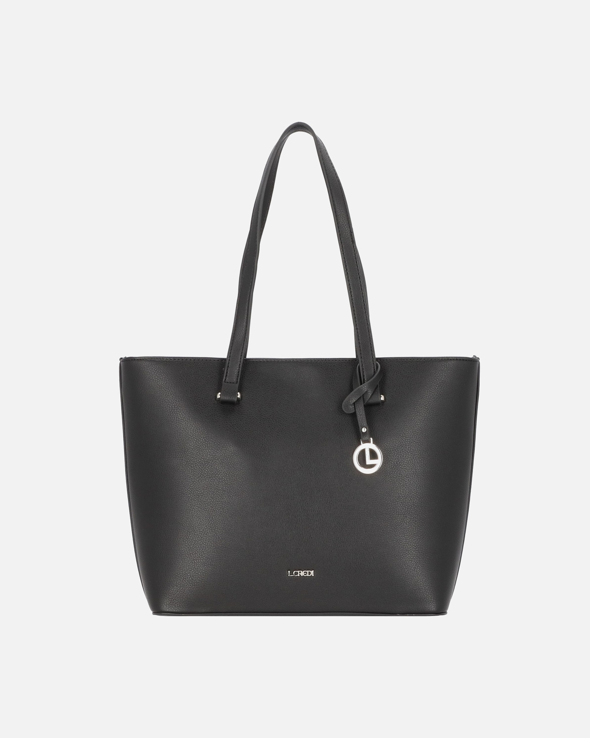 Tasche für Weiblich L.CREDI Filippa Shopper schwarz
