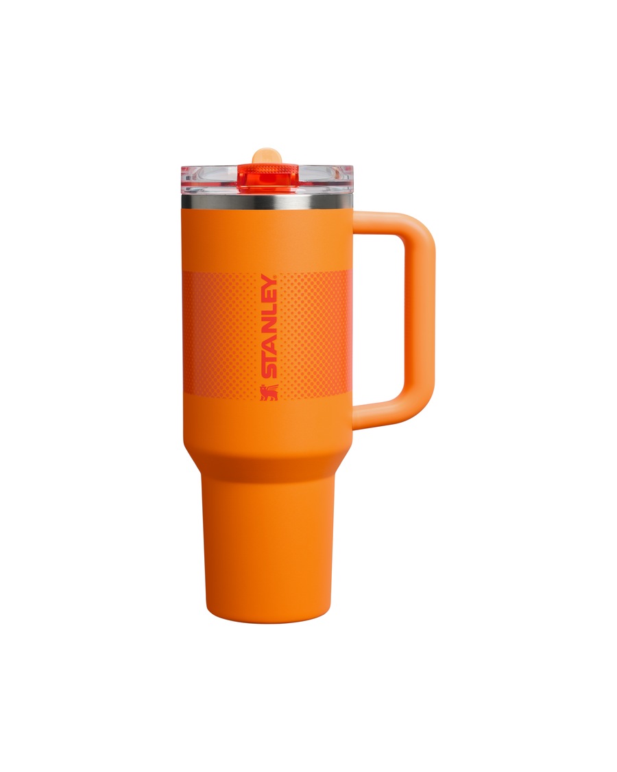 Stanley 1913 Thermobecher - 1,18L QUENCHER PROTOUR FLIP STRAW TUMBLER Goldenrod Fade Orange