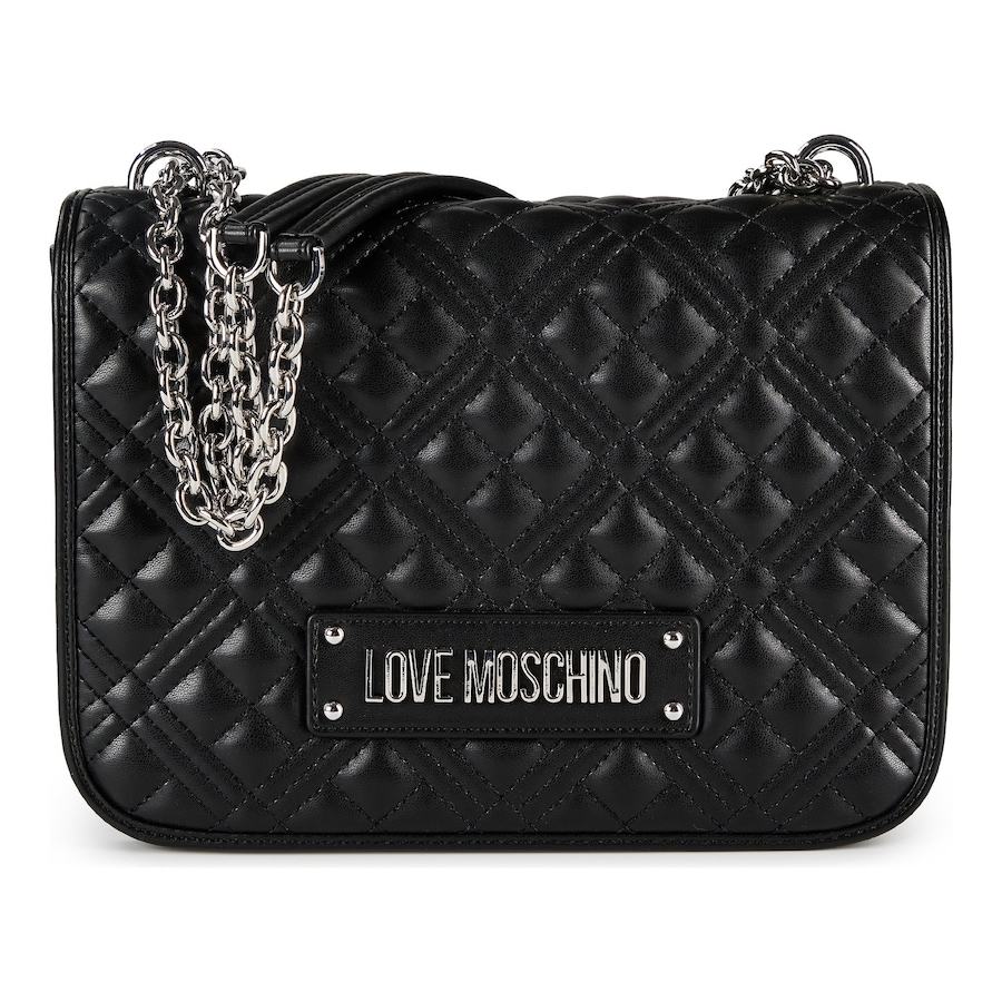 Love Moschino Quilted Schultertasche black 1 Schwarz Damen