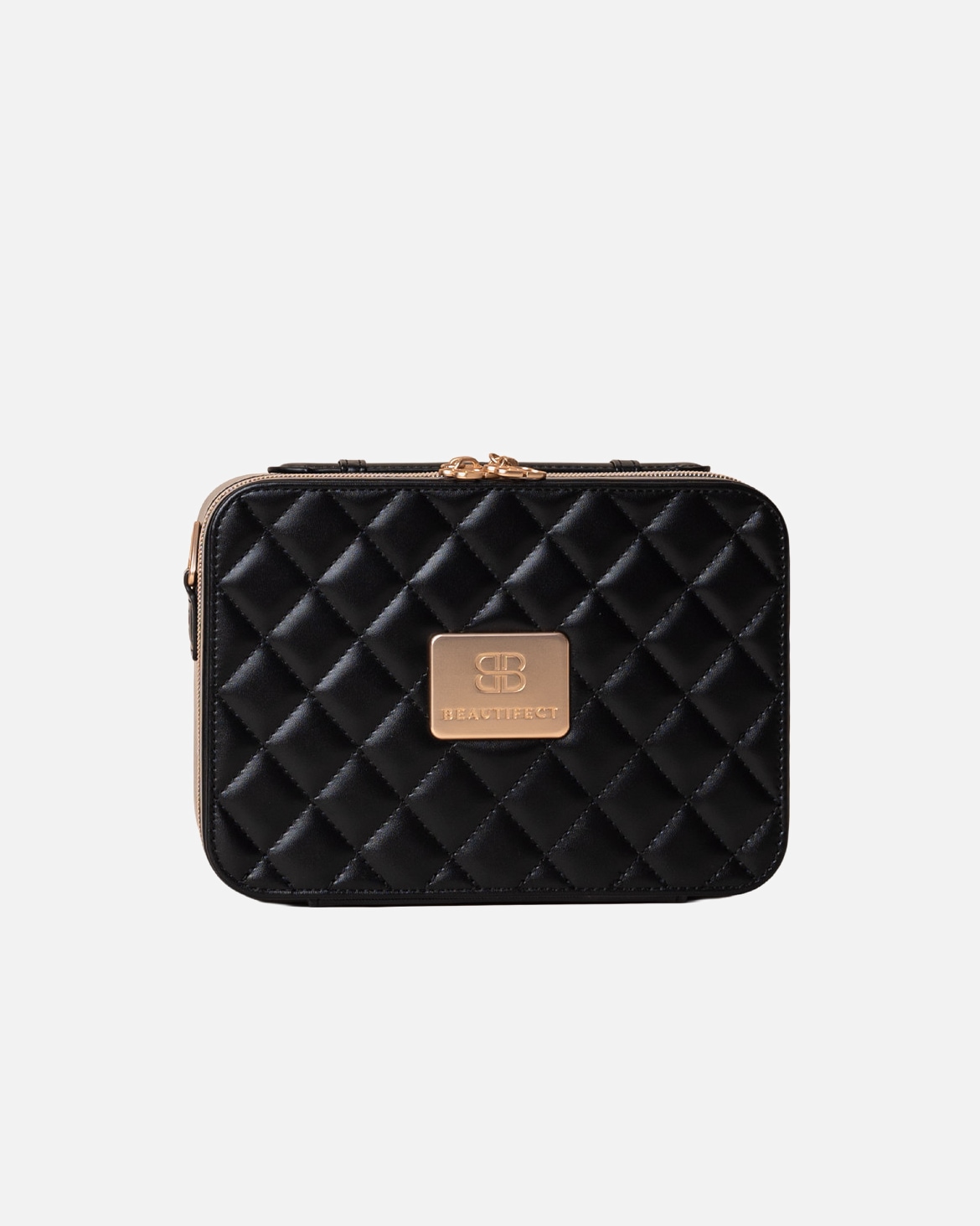 Kosmetiktasche für Unisex Beautifect Default Brand Line GO mini Schwarz