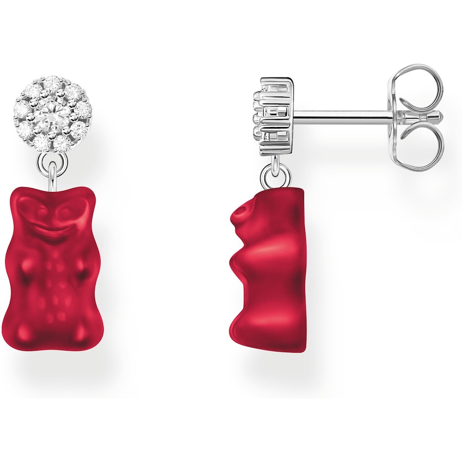 Thomas Sabo Ohrhänger 925er Silber rot Damen