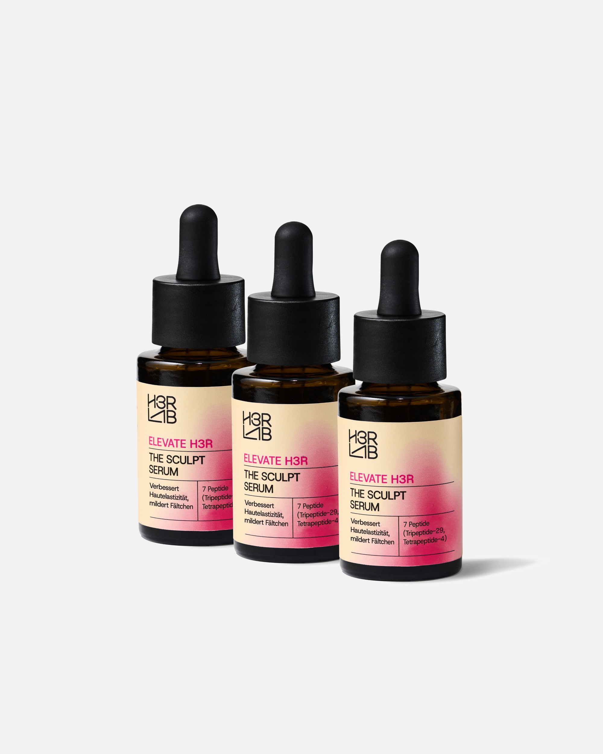 Anti-Aging Serum für Weiblich H3R LAB Default Brand Line The Sculpt Serum – für ein strafferes & geglättetes Hautbild 3er Set mit 20% Preisvorteil