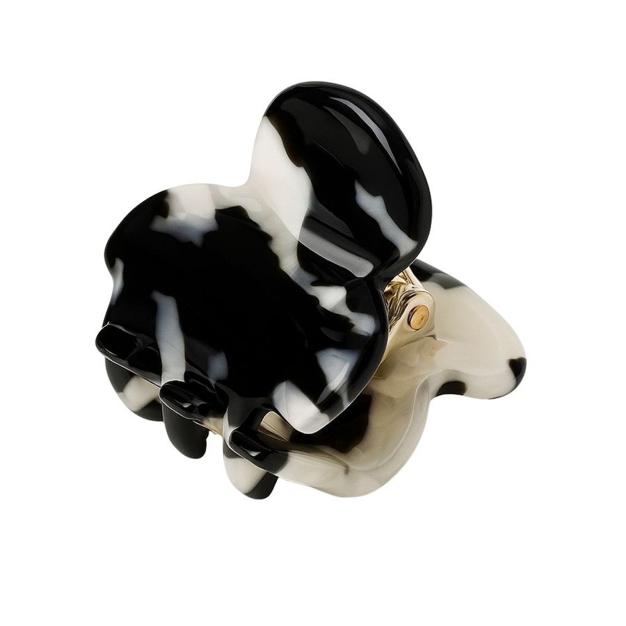 SOHO Hara Mini Haarklammer Black Marble Schwarz