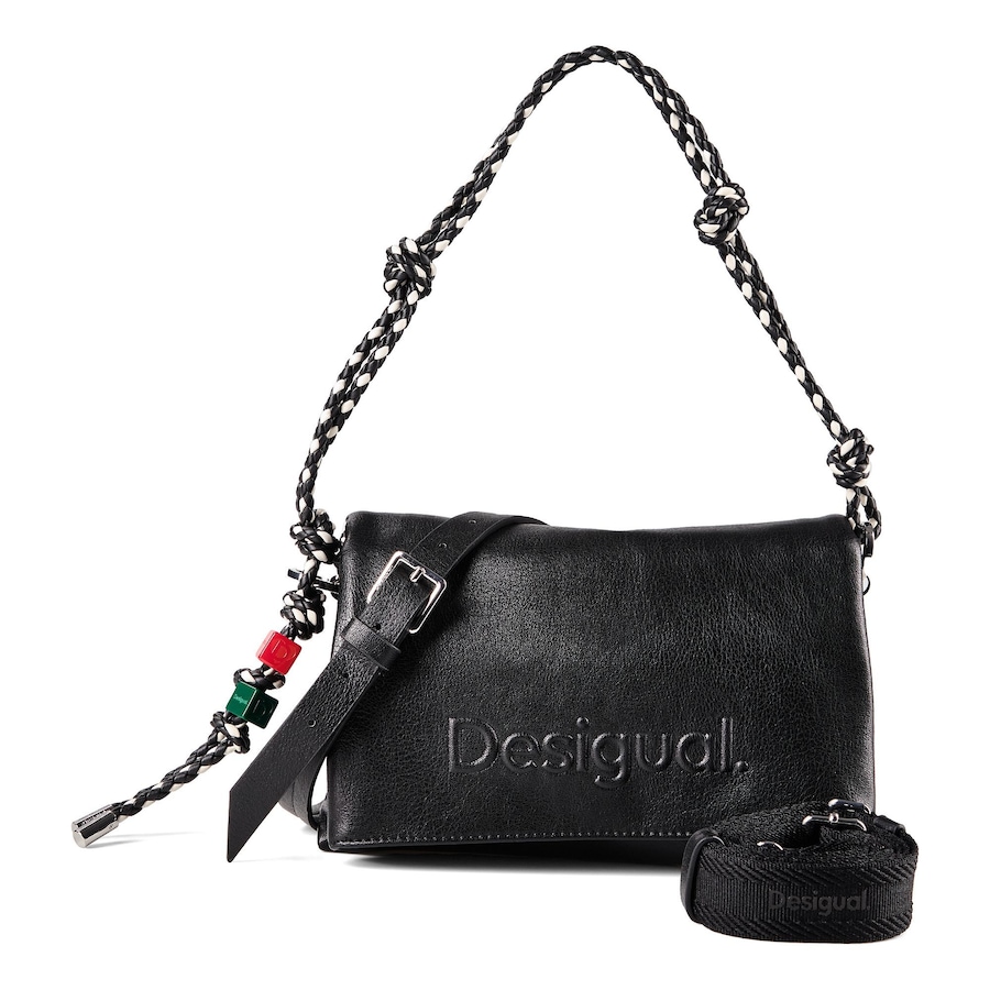 Desigual Half Schultertasche black Schwarz Damen