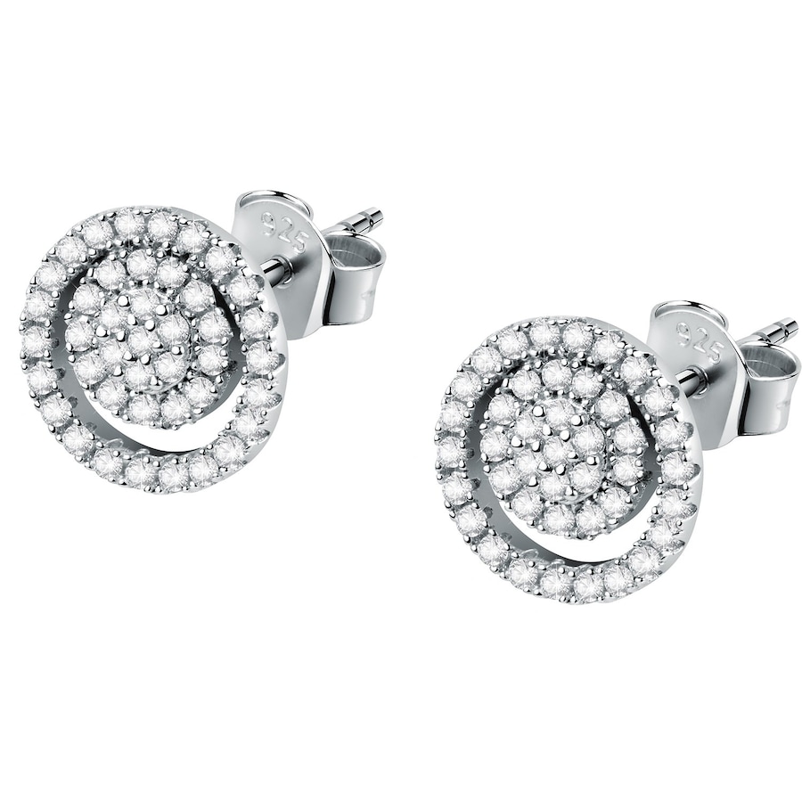 CHRIST Ohrstecker 925er Silber, recycelt One Size Damen