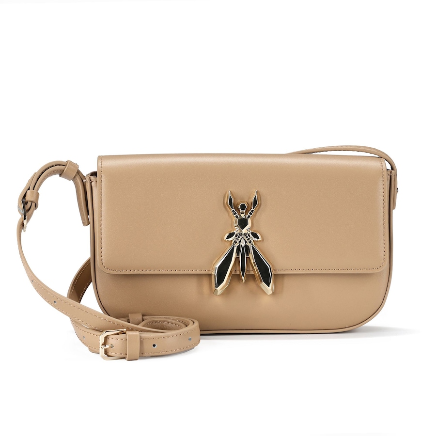 Patrizia Pepe Essential Fly Schultertasche winter sand Hellbraun Damen