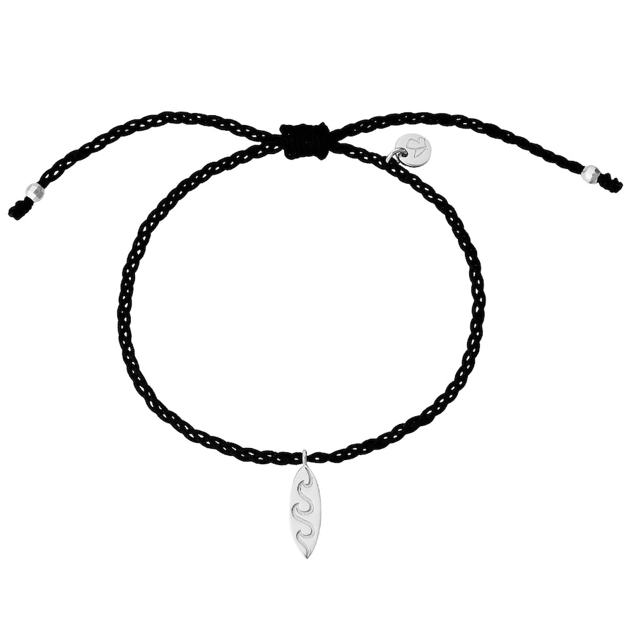 Glanzstücke München Armband Surfboard aus Sterling Silber in silber 16,0 - 22,0 cm, flexibel einstellbar Damen