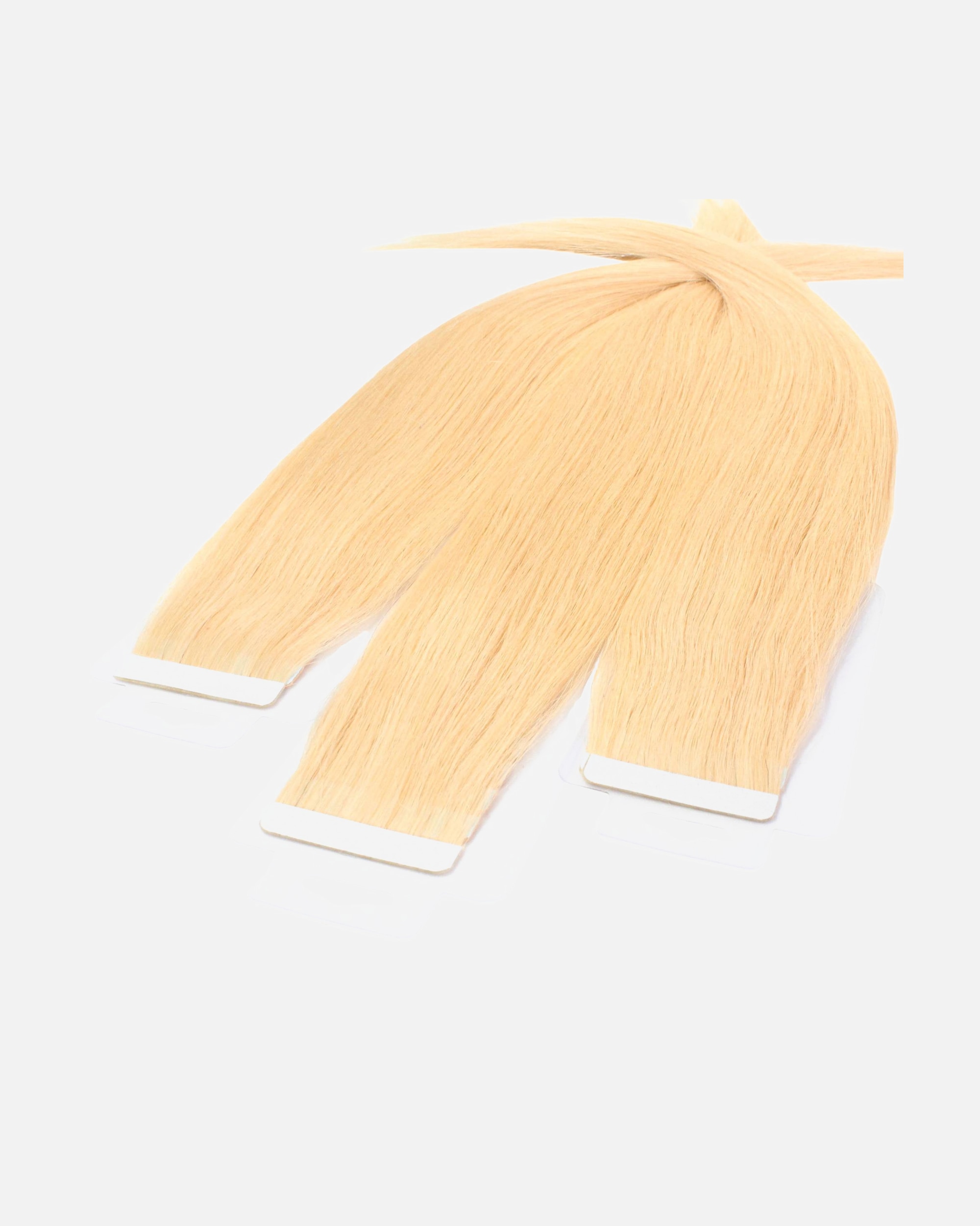 Extensions für Weiblich hair2heart Tape Extensions Echthaar #9/0 Lichtblond 60cm