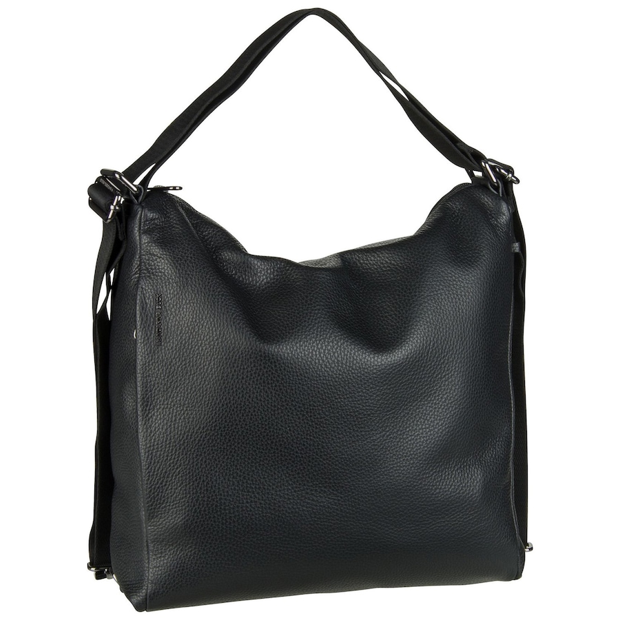 Mandarina Duck Rucksack Mellow Leather Hobo FZT72 Nero Schwarz Damen