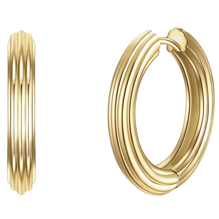 Glanzstücke München Creolen Sterling Silber in Gelbgold 25,1 mm Damen