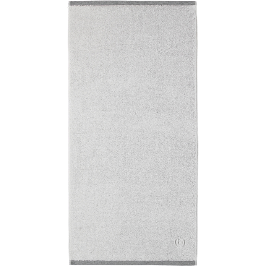 Bugatti Handtücher Prato light grey - 721 Handtuch 50x100 cm Silber