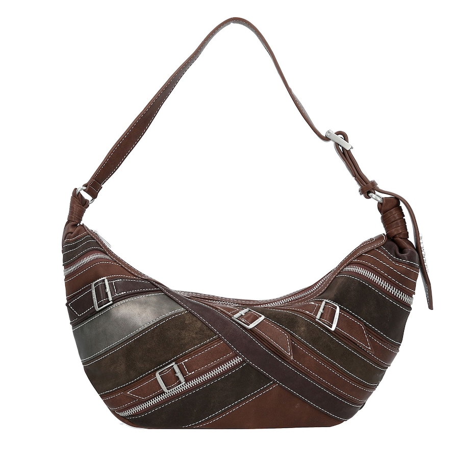 Desigual Fibonacci Schultertasche braun Braun Damen