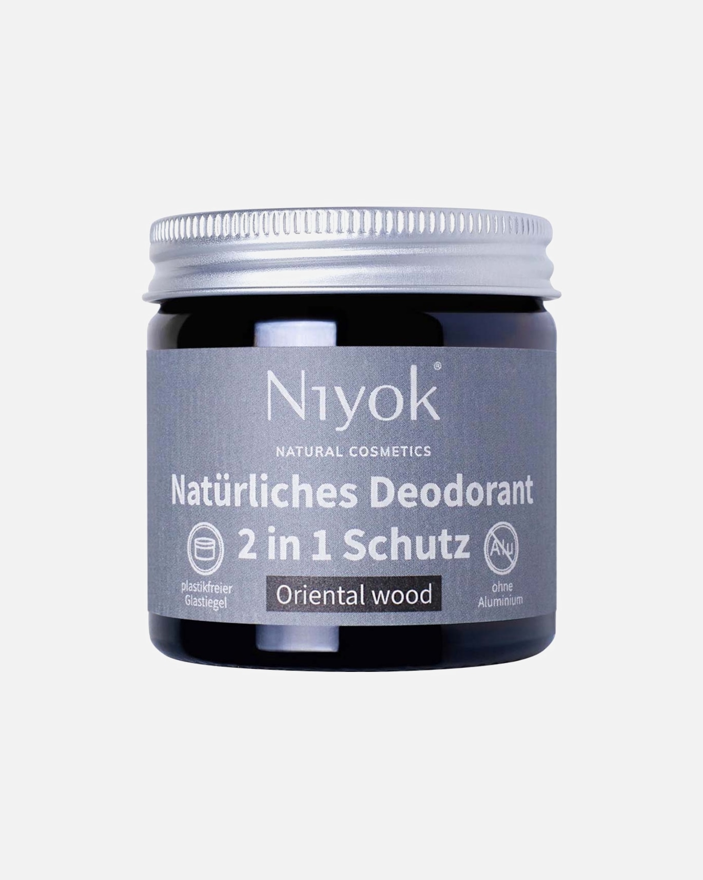 Deodorant für Unisex Niyok 2in1 Deodorant - Oriental Wood 40 ml