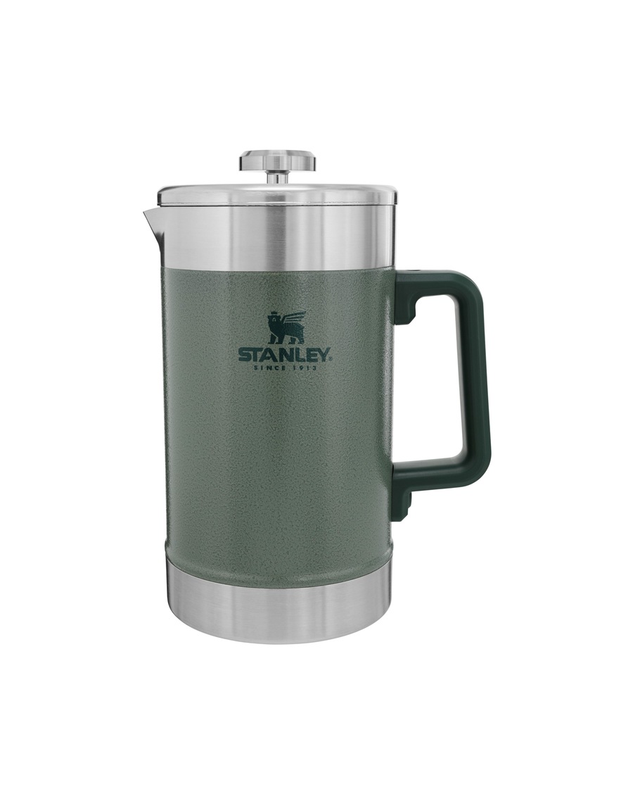 Stanley 1913 Kaffeebereiter - 1,4L STAY HOT FRENCH PRESS Hammertone Green Grau