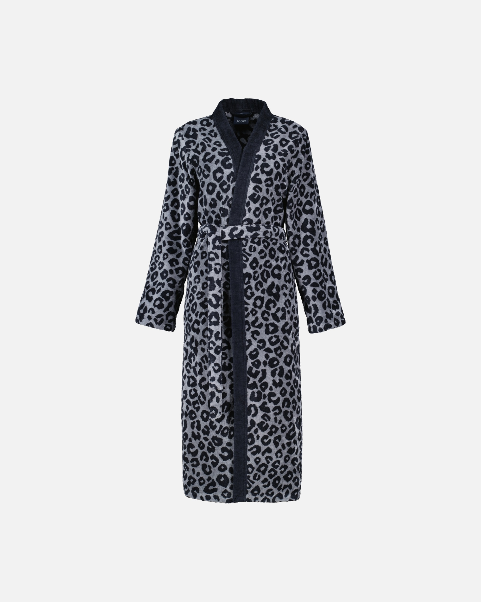 Bademantel für Unisex JOOP! JOOP! Bademäntel Damen Kimono Leo 1666 Graphit - 90 S