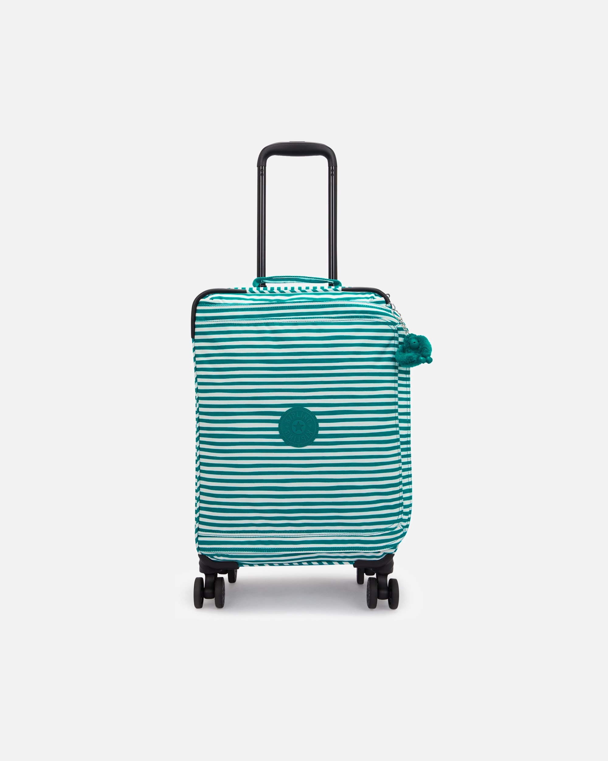 Handgepäckkoffer für Männlich Kipling Basic Prt Spontaneous 4 Rollen Kabinentrolley S 53 cm parasol stripes