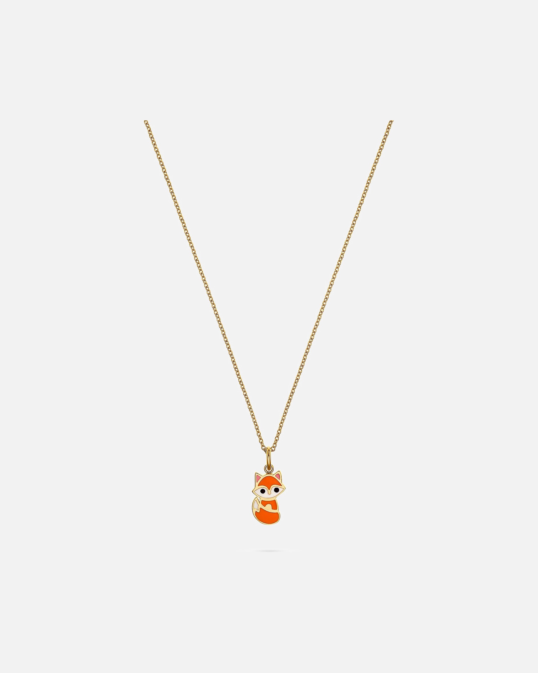 Halskette für Weiblich FAVS Little Friends Kinderkette 925er Silber Fuchs