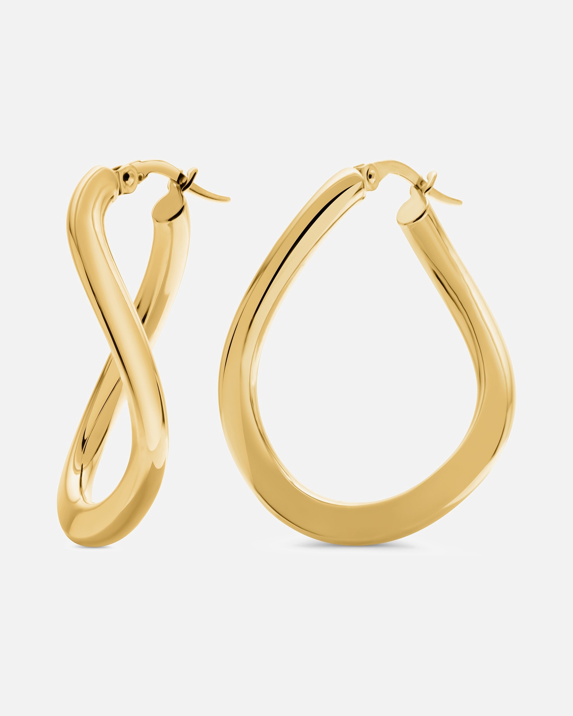 Ohrringe für Weiblich CHRIST Creolen 585er Gelbgold One Size