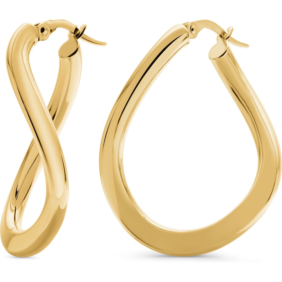 CHRIST Creolen 585er Gelbgold One Size Damen