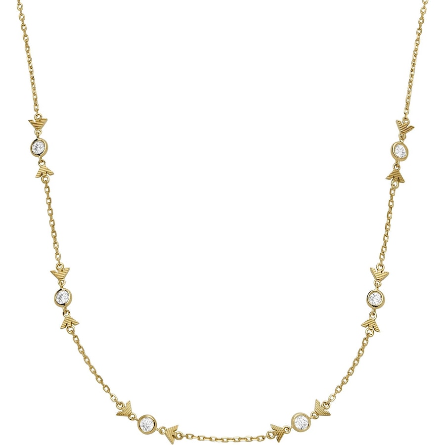 Emporio Armani Kette 925er Silber gold Damen