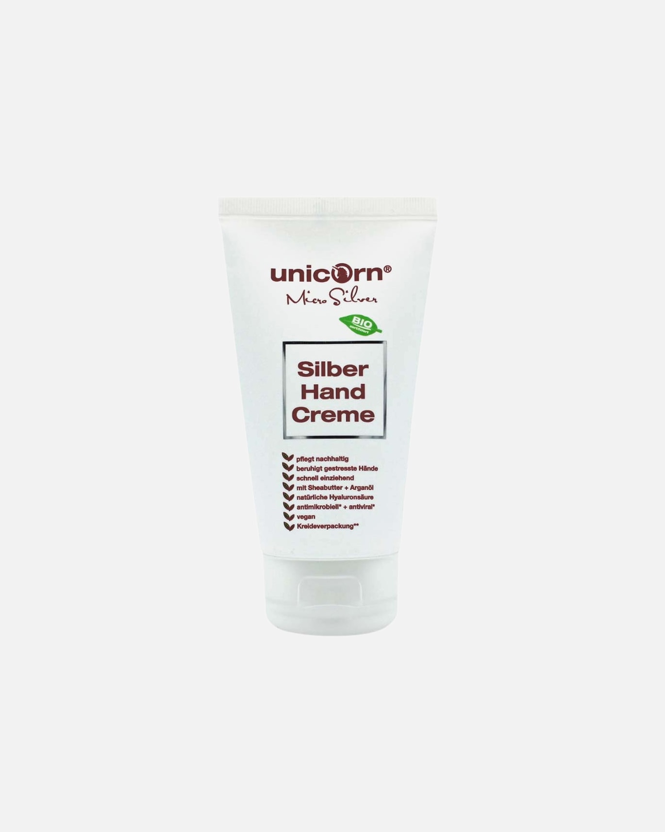Handcreme für Unisex Unicorn Micro Silver - Silber Hand Creme 75 ml