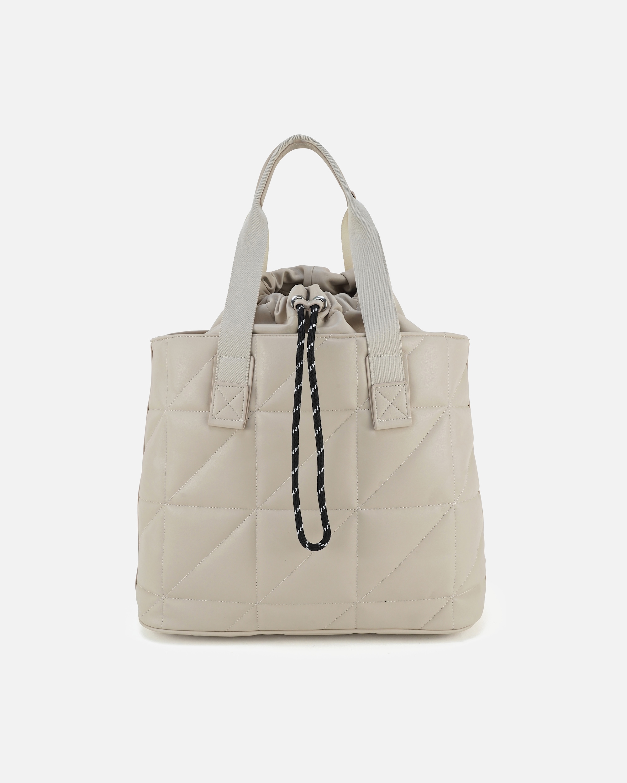 Umhängetasche für Unisex HARPA Schultertasche MORGANA mit Befestigungsschlaufe für den Trolleygriff hellgrau