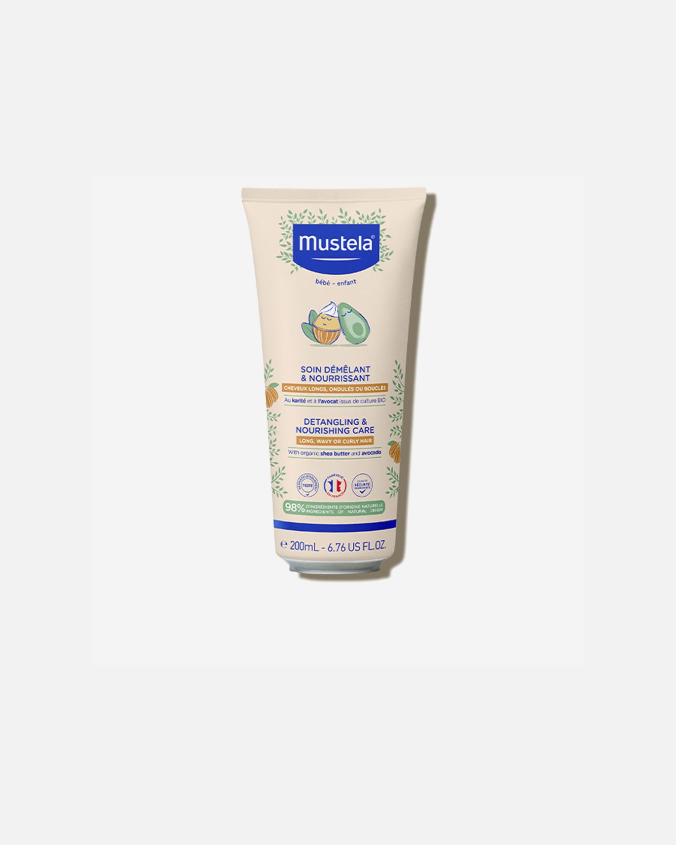Kinder-Conditioner für Unisex Mustela BABY-KINDER-Conditioner mit oder ohne Ausspülen 200 ml