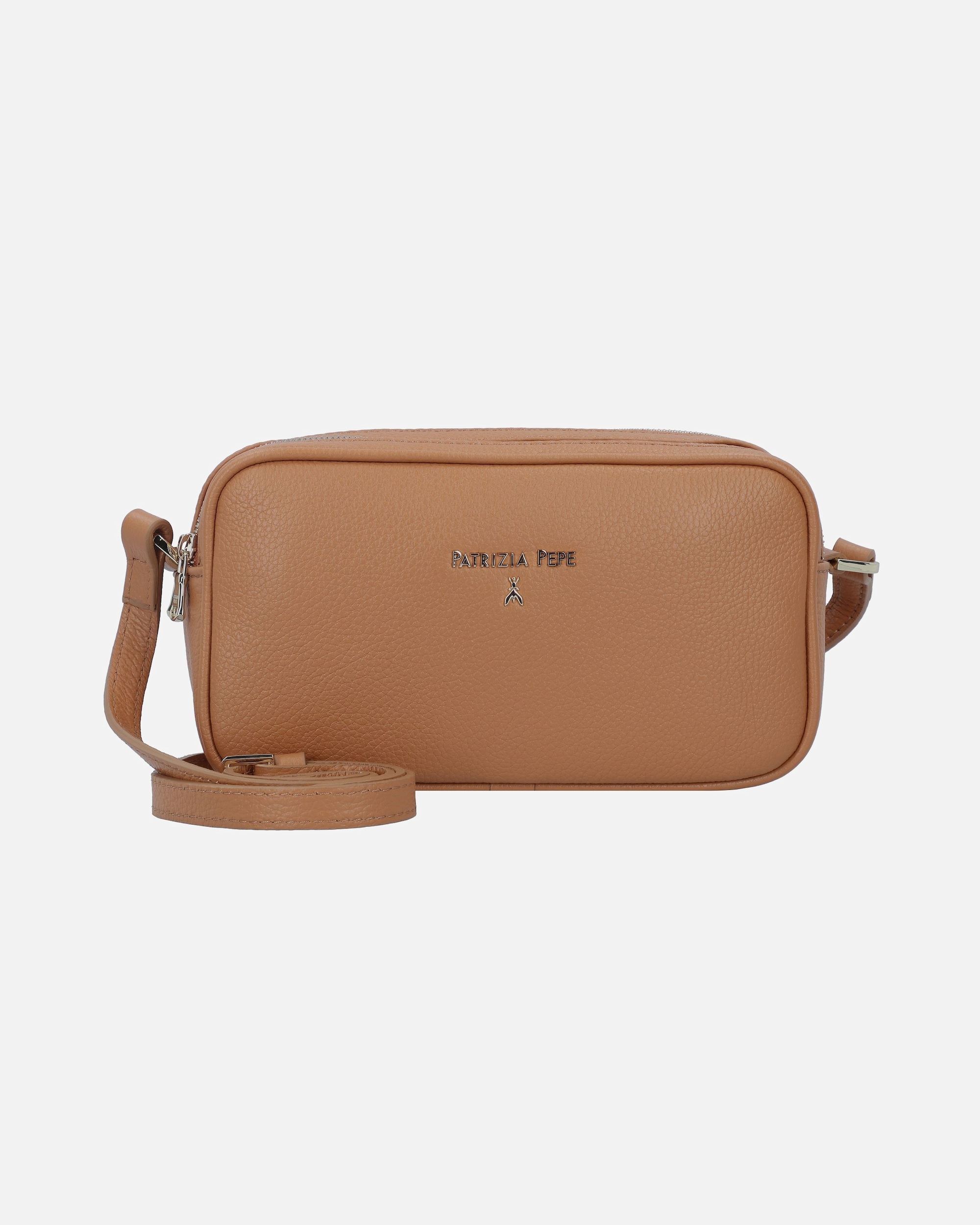 Clutch für Weiblich Patrizia Pepe Umhängetasche summer cuoio