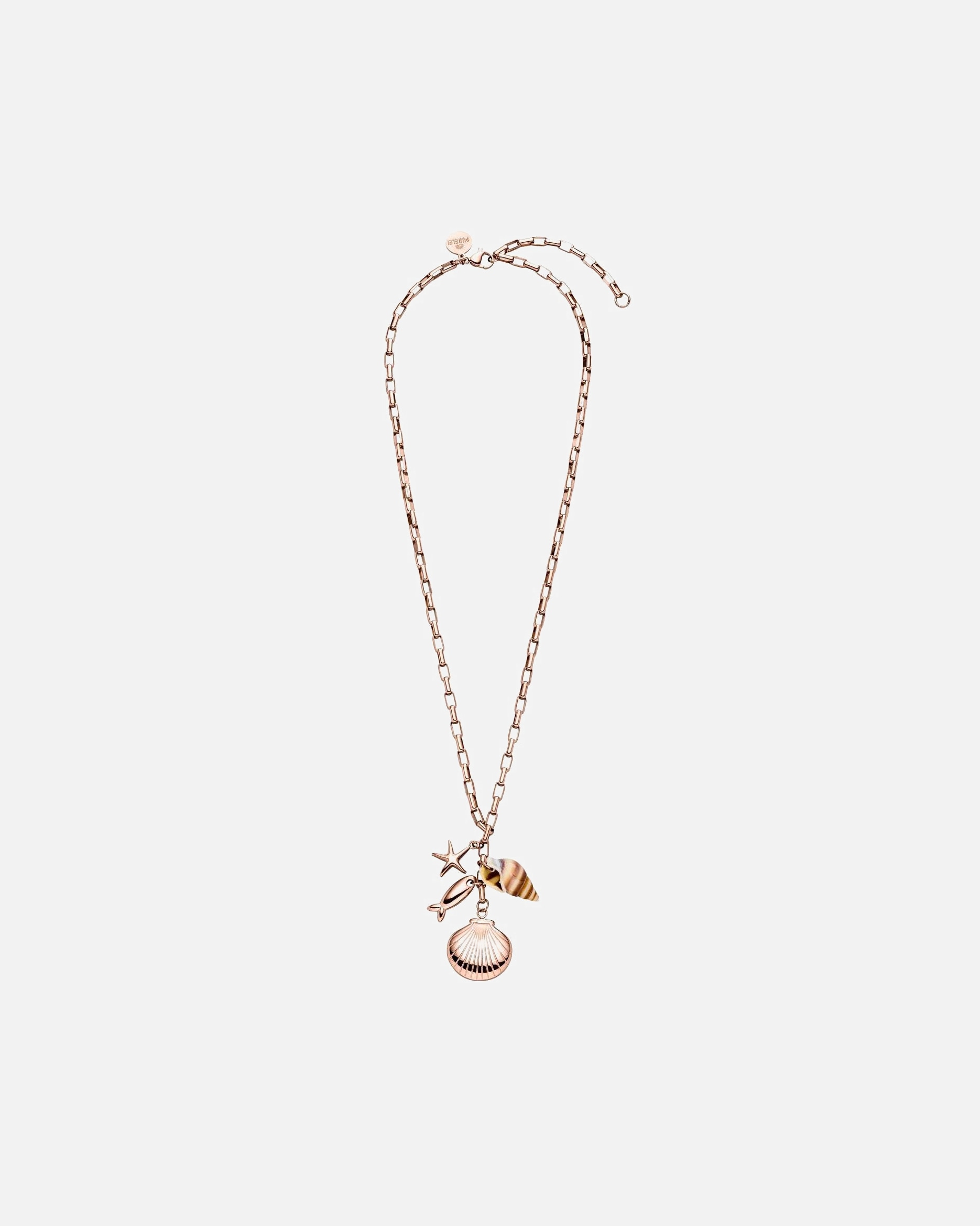 Halskette für Unisex Purelei Ocean Crush Kette 100% Edelstahl Rosegold