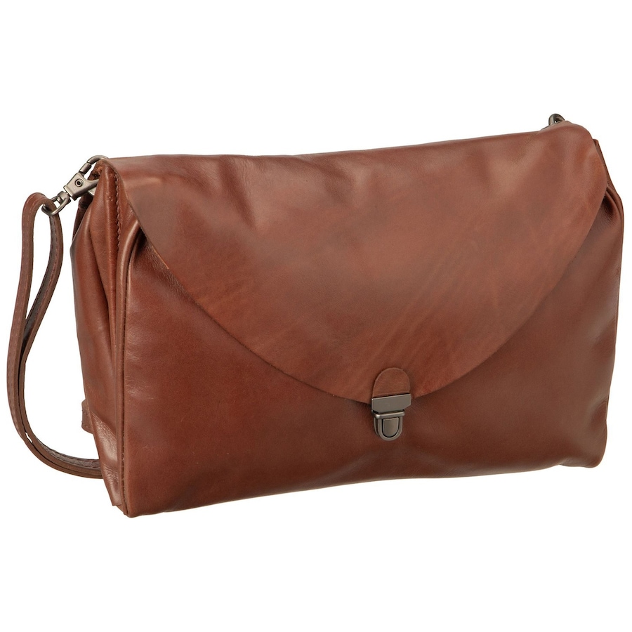 Harold's Bodybag Fold Handbag Clutch L FO3 Cognac Hellbraun Damen