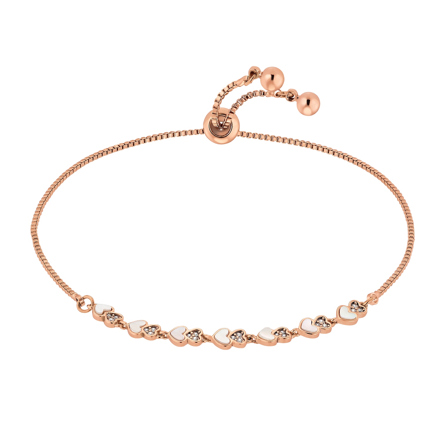 Rosegoldfarben