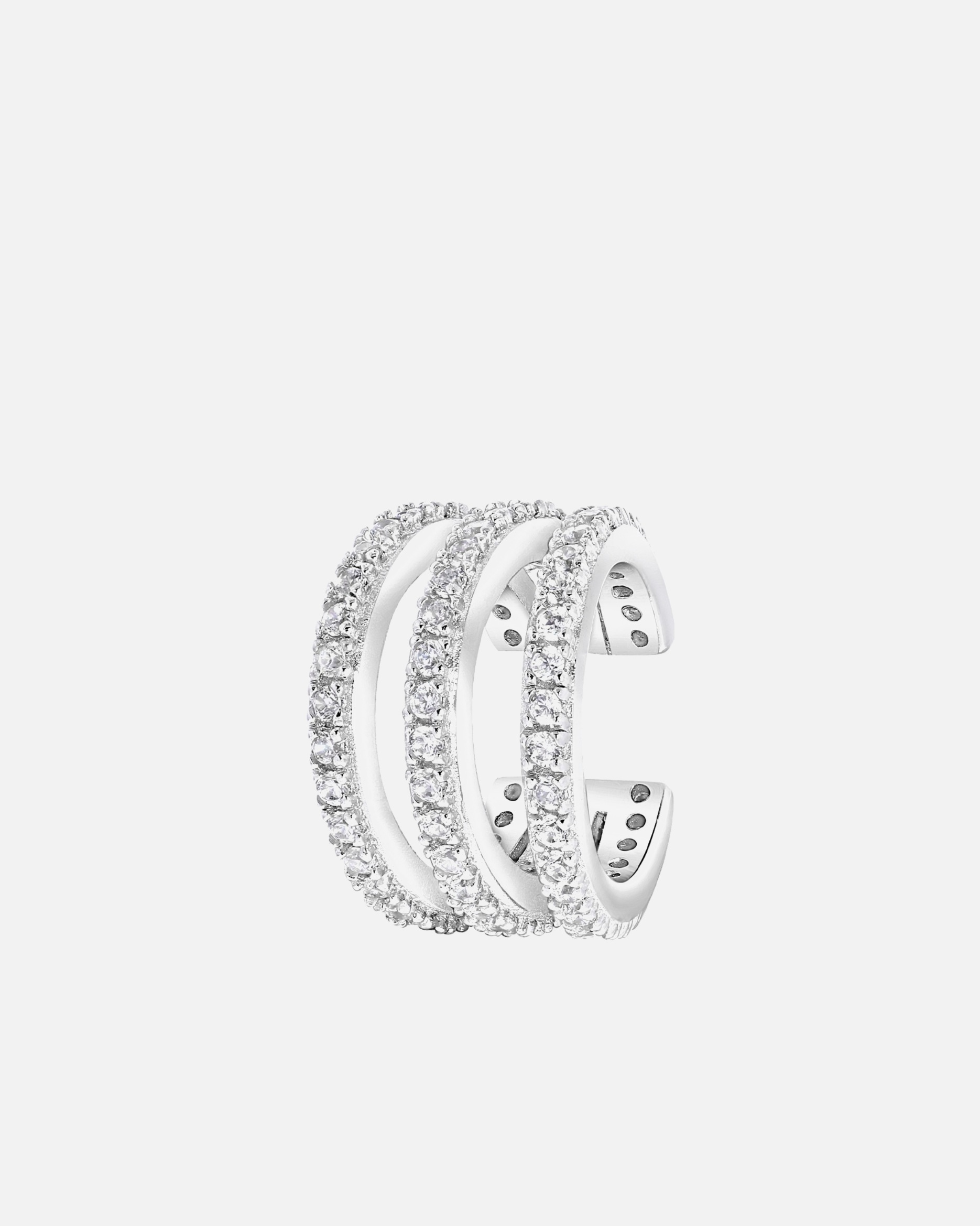 Ohrringe für Weiblich Lucardi Ohrringe 925 Silber Silber