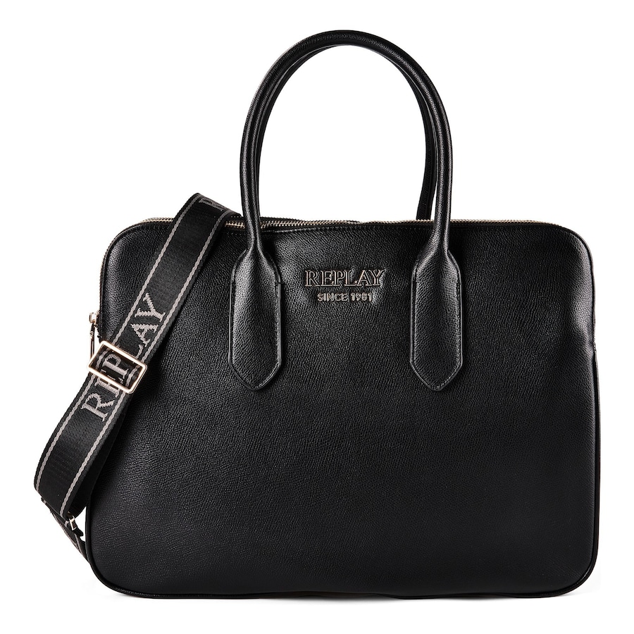 Replay Schultertasche black Schwarz Damen