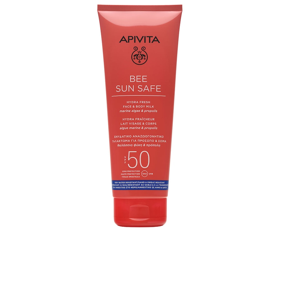 Apivita BEE SUN SAFE Hydra Fresh Gesichts- und Körpermilch LSF 50 200 ml