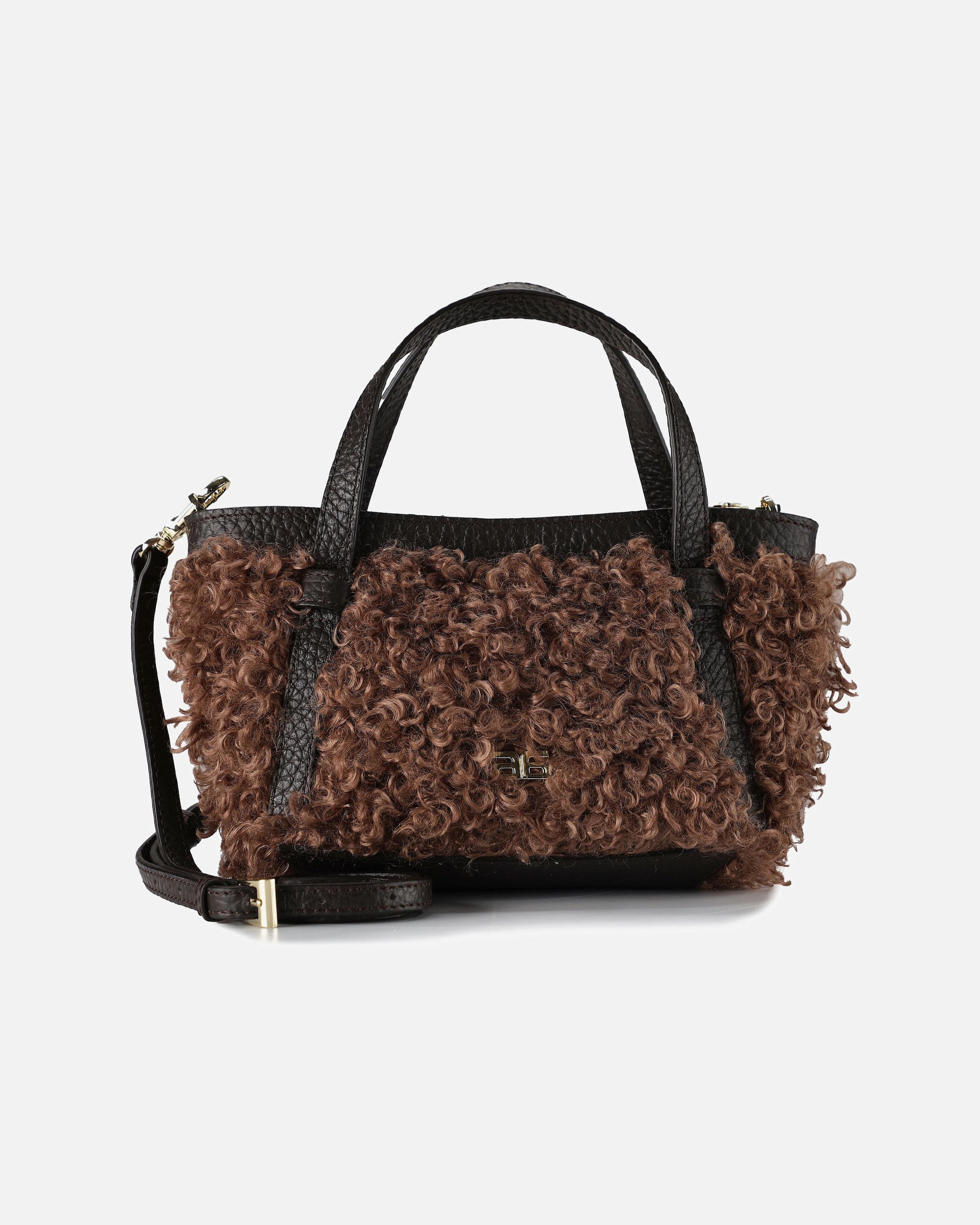 Clutch für Männlich abro Cosmo Schultertasche camel