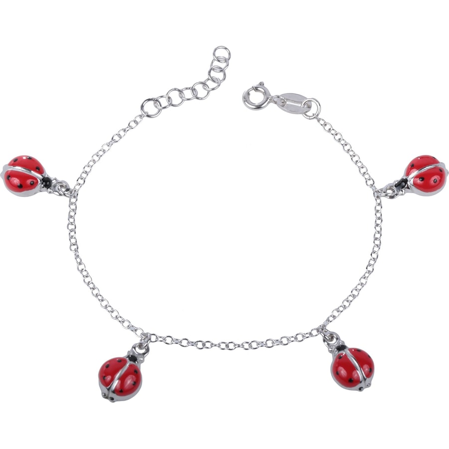 FAVS Armband 925er Silber, Emaille One Size Damen