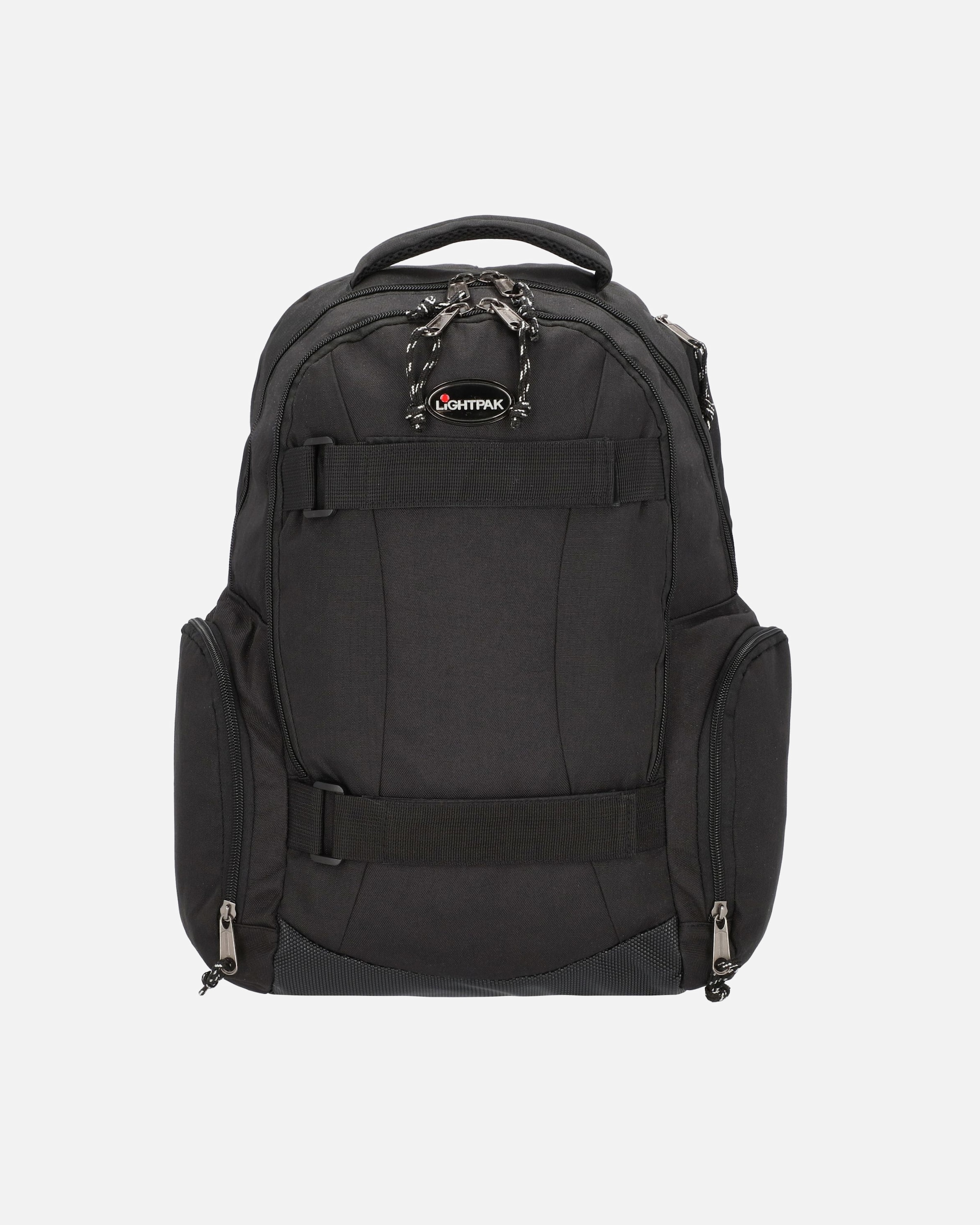 Rucksack für Männlich Lightpak Hawk Rucksack 45 cm Laptopfach schwarz