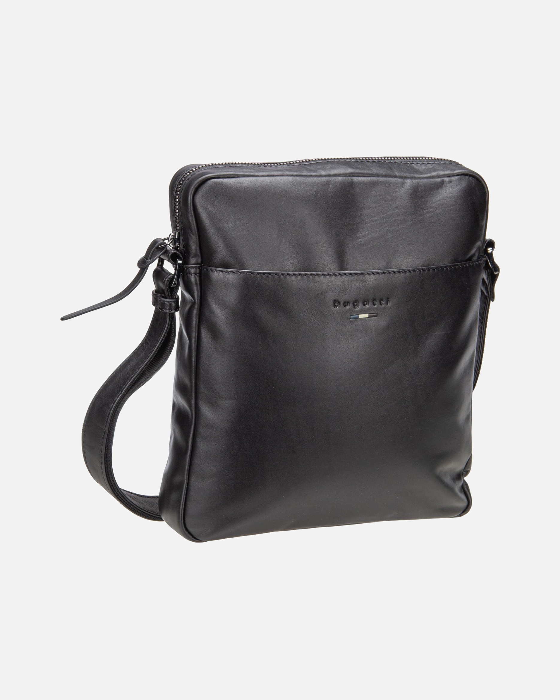 Handtasche für Männlich Bugatti Handtasche Romeo Shoulder Bag Black