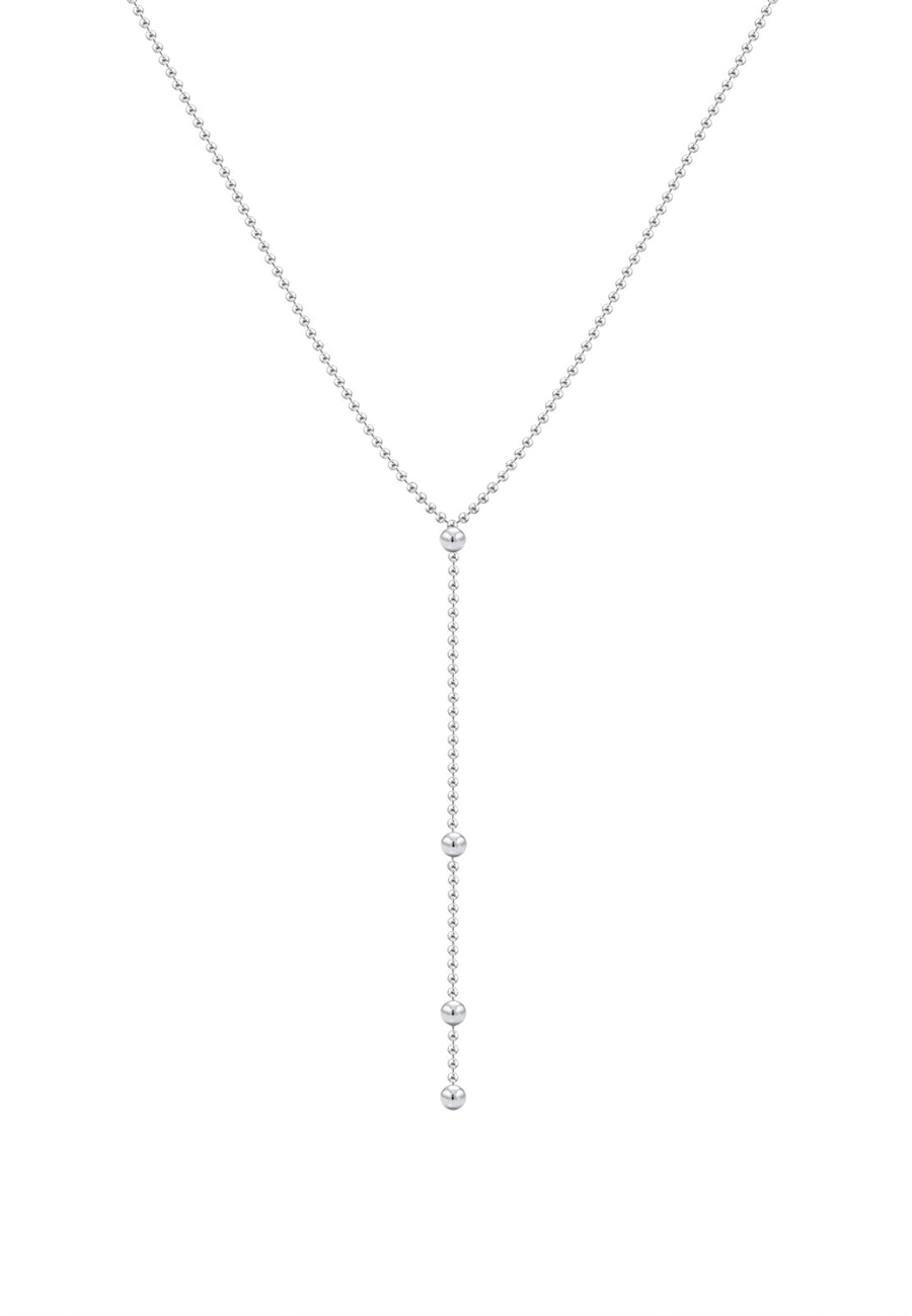 Elli Y-Kette Kugel Geo Trend Minimal 925 Silber 50 Damen