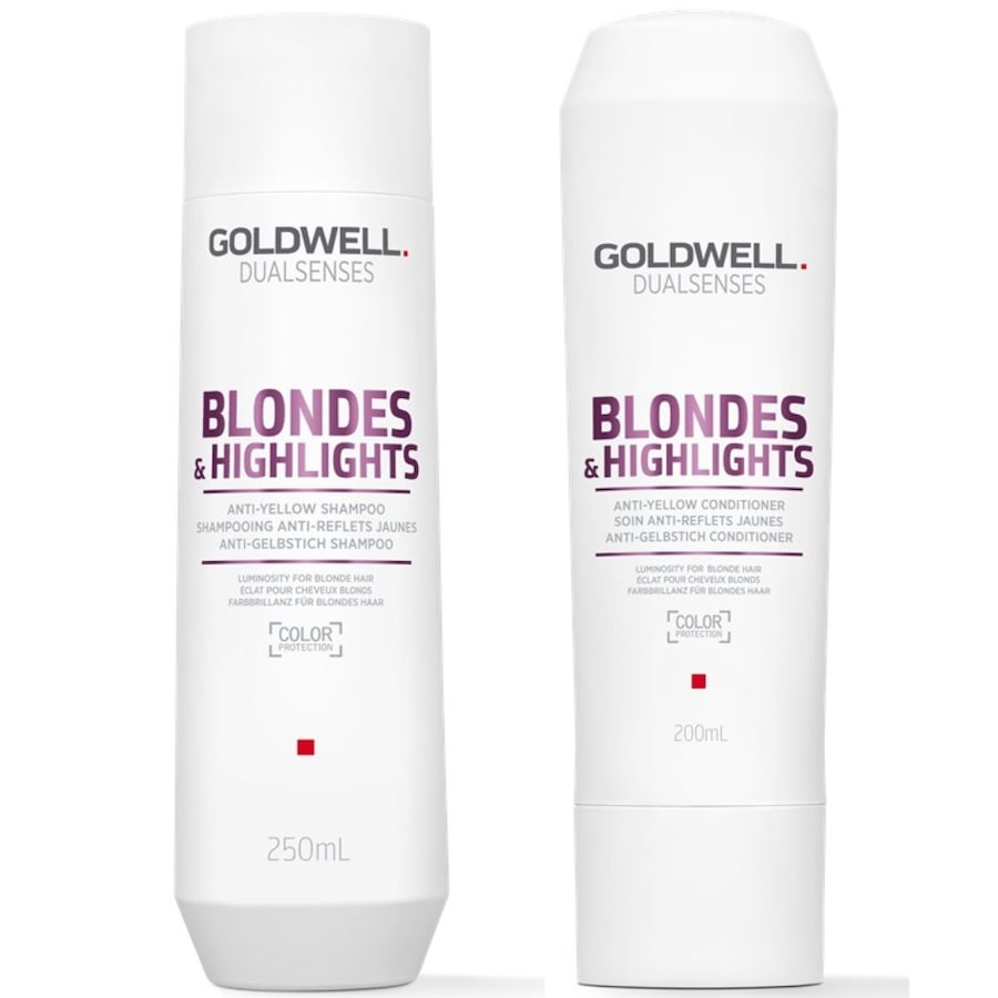 Goldwell Dualsenses Blondes & Highlights Anti Yellow Bundle* Damen