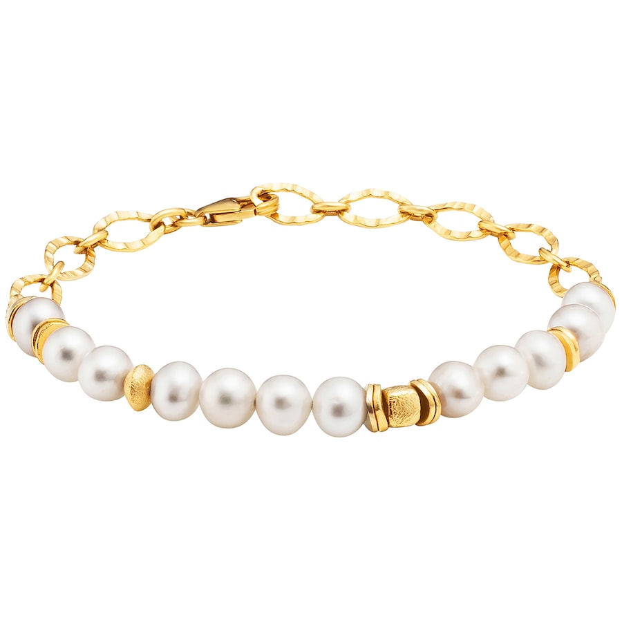 Julie Julsen Armband 925/- Sterling Silber 19cm Weiss Damen