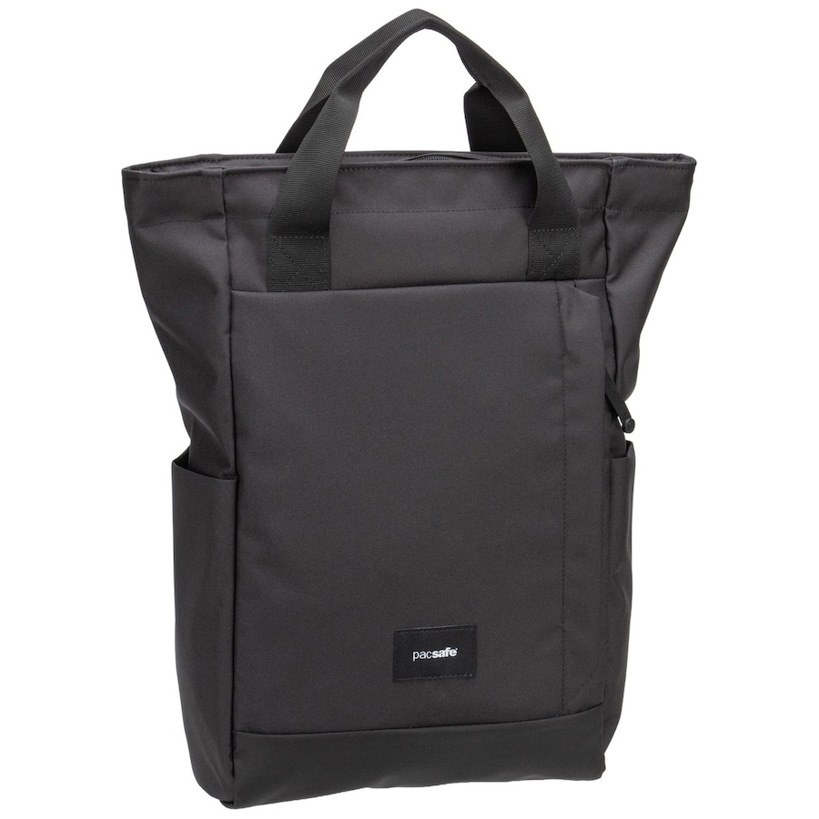 Pacsafe Rucksack Go Totepack Jet Black Schwarz