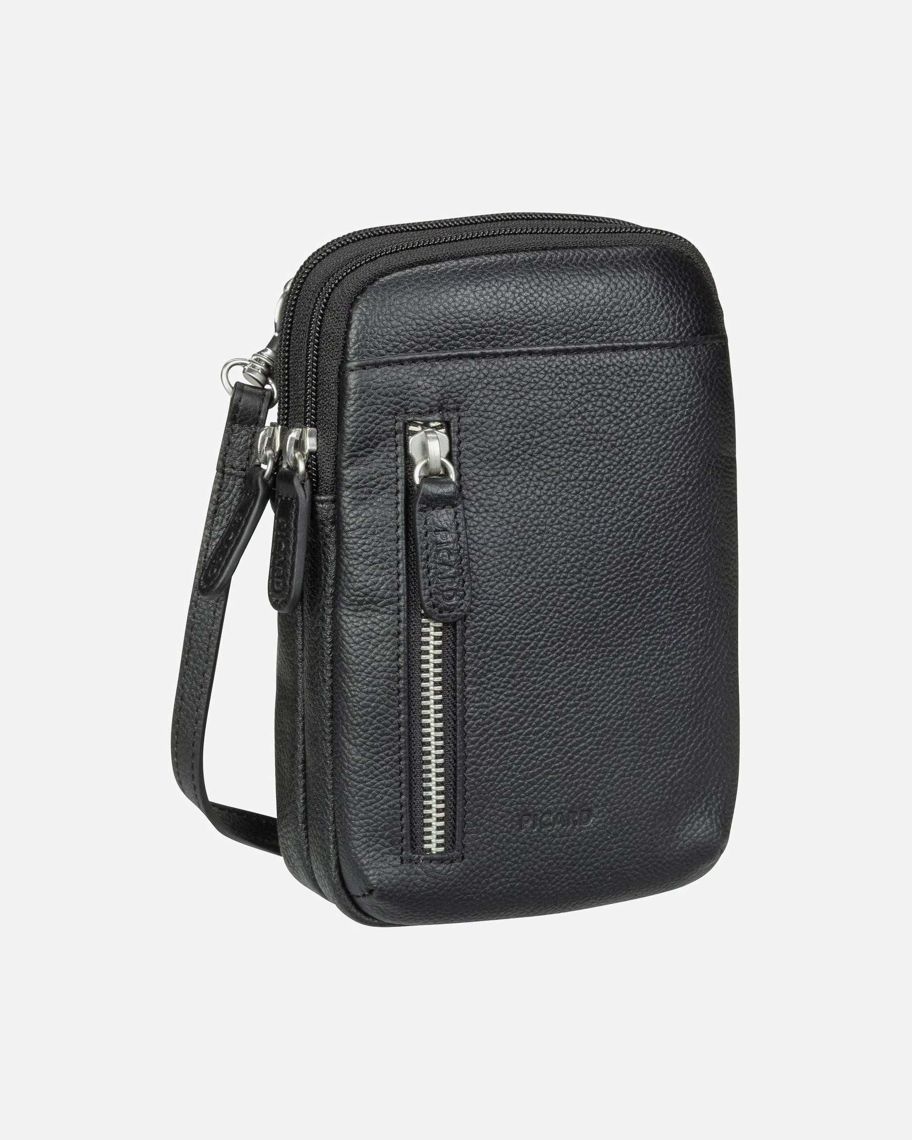 Umhängetasche für Männlich Picard Handytasche Milano Schwarz
