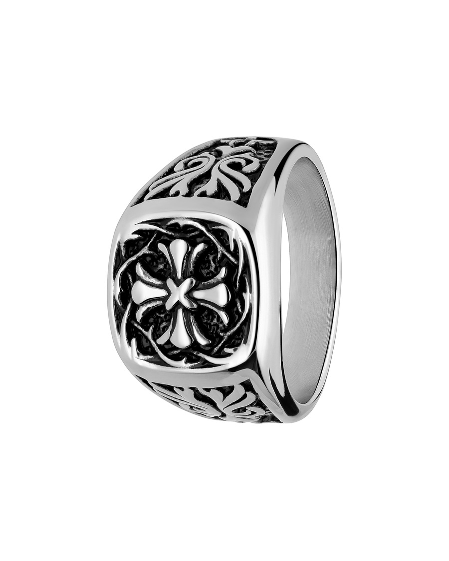 Lucardi Ring Stahl 60mm Herren