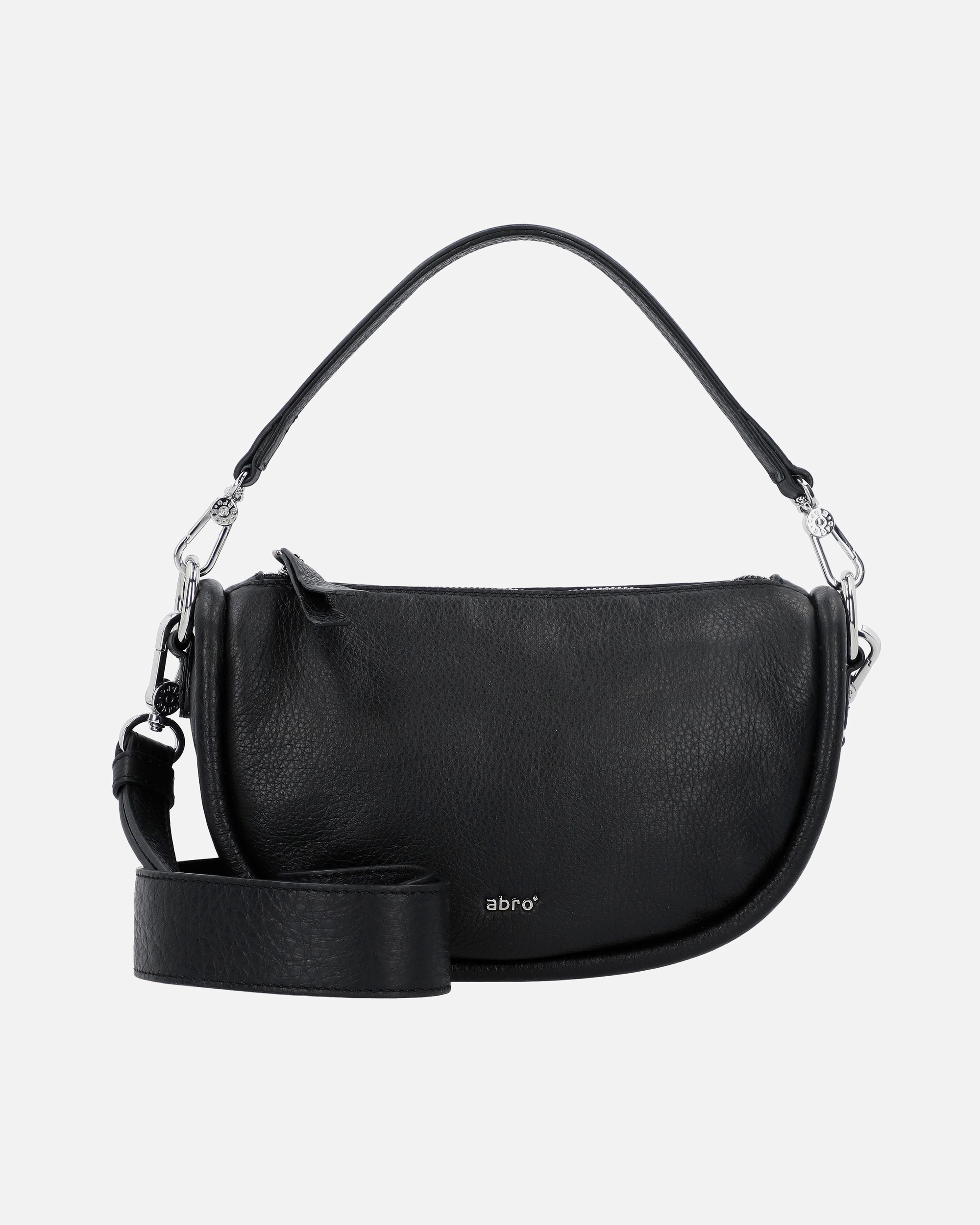 Clutch für Weiblich abro Willow Schultertasche black-nickel