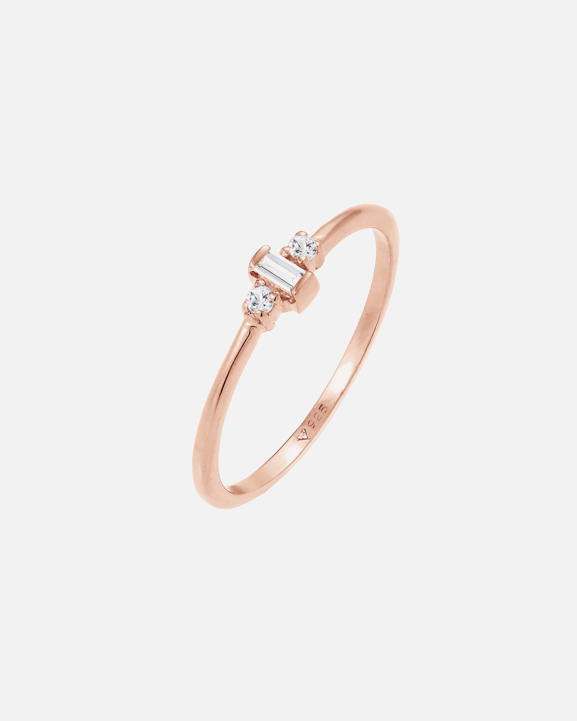 Ring für Weiblich Elli PREMIUM Topas Edelsteine Verlobung 925 Sterling Silber 54