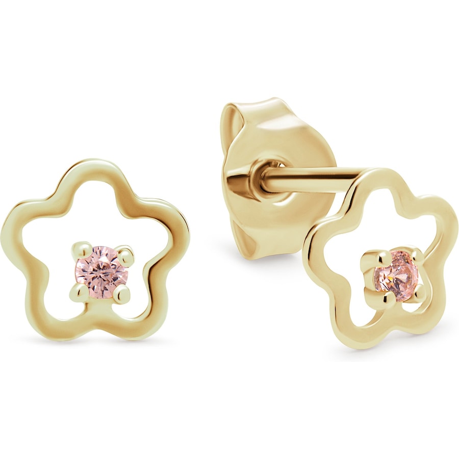 FAVS Little Friends Ohrstecker 375er Gelbgold One Size Damen