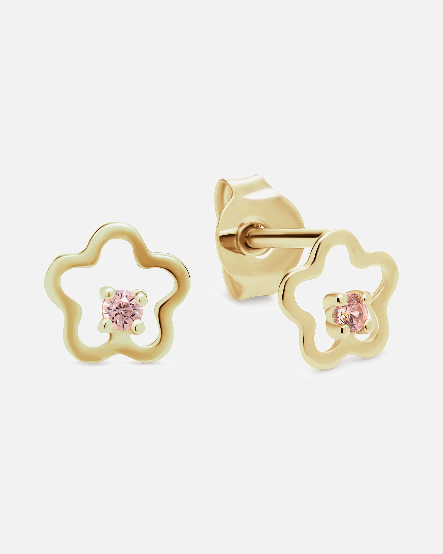 Ohrringe für Weiblich FAVS Little Friends Ohrstecker 375er Gelbgold One Size